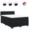 vidaXL &Kappa;&rho;&epsilon;&beta;ά&tau;&iota; Boxspring &mu;&epsilon; &Sigma;&tau;&rho;ώ&mu;&alpha; &Mu;&alpha;ύ&rho;&omicron; 140x200 &epsilon;&kappa;. &Beta;&epsilon;&lambda;&omicron;ύ&delta;&iota;&nu;&omicron;
