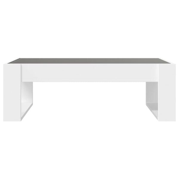 vidaXL Τραπεζάκι Σαλονιού Infinity LED Λευκό 90x53x30 εκ.