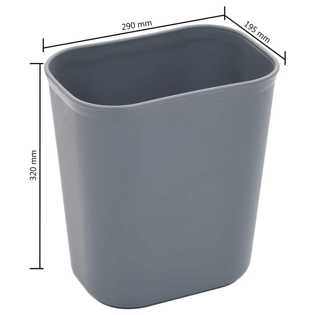 vidaXL Καρότσι Κουζίνας 82 x 43,5 x 93 εκ. με Πλαστικά Δοχεία