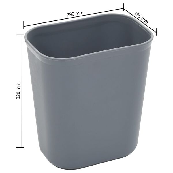 vidaXL Καρότσι Κουζίνας 82 x 43,5 x 93 εκ. με Πλαστικά Δοχεία