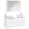 vidaXL &Sigma;&epsilon;&tau; &Epsilon;&pi;ί&pi;&lambda;&omega;&nu; &Mu;&pi;ά&nu;&iota;&omicron;&upsilon; 4 pcs &Lambda;&epsilon;&upsilon;&kappa;ό &Epsilon;&pi;&epsilon;&xi;&epsilon;&rho;&gamma;&alpha;&sigma;&mu;έ&nu;&omicron; &Xi;ύ&lambda;&omicron; &kappa;&alpha;&iota; &Gamma;&upsilon;&alpha;&lambda;ί