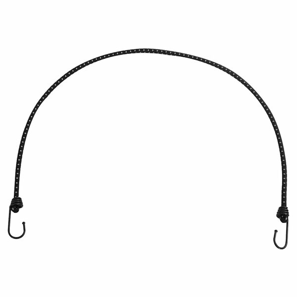 vidaXL Κορδόνια Ελαστικά Bungee με Γάντζο/Ανακλ. Ταινίες 50 τεμ 100 εκ