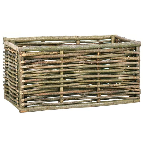 vidaXL Ζαρντινιέρα Υπερυψωμένη 80 x 40 x 40 εκ. από Ξύλο Φουντουκιάς