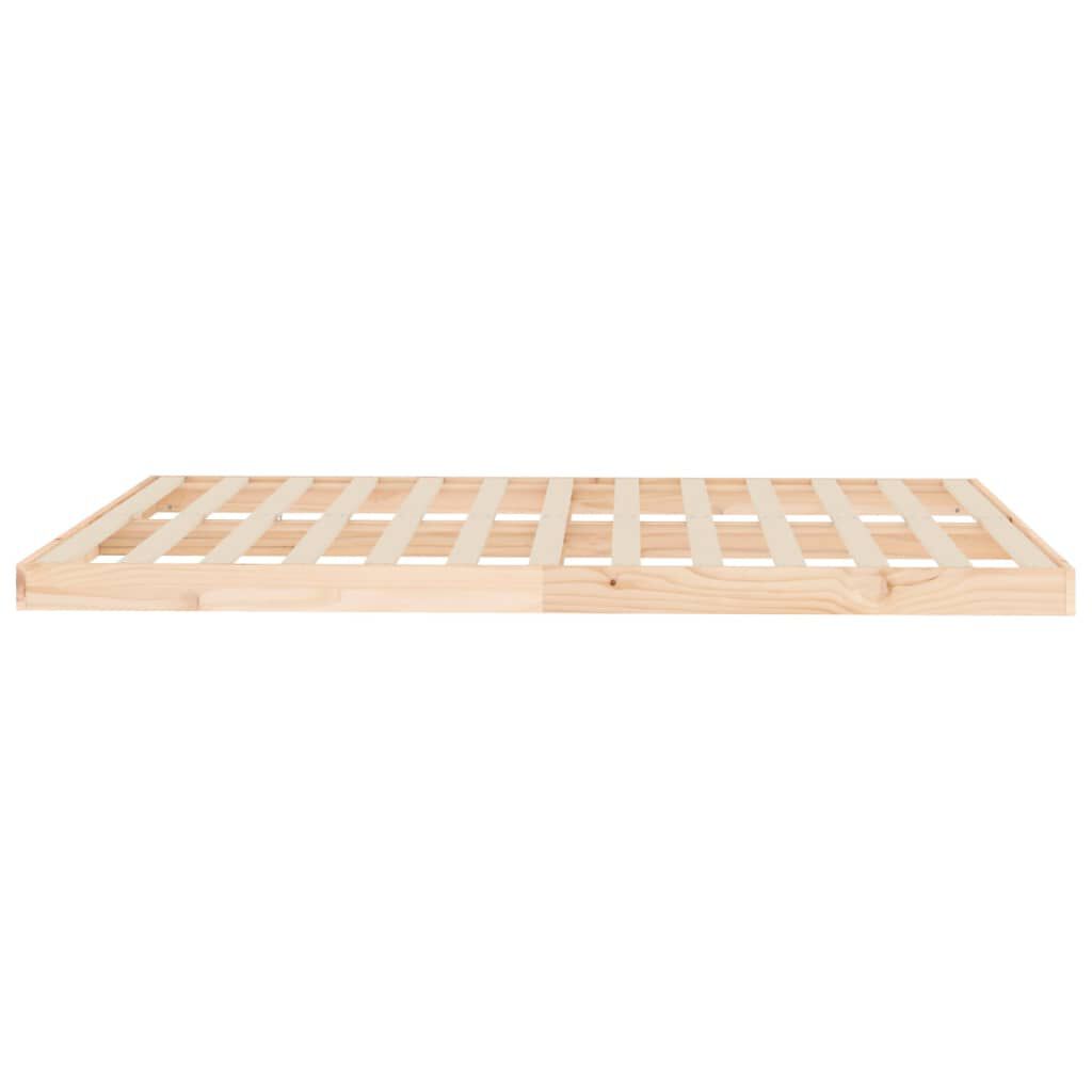 vidaXL Πλαίσιο Κρεβατιού 140 x 200 εκ. από Μασίφ Ξύλο Πεύκου