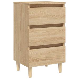 vidaXL &Kappa;&omicron;&mu;&omicron;&delta;ί&nu;&omicron; Sonoma &Delta;&rho;&upsilon;&sigmaf; 40 x 35 x 69 &epsilon;&kappa;. &mu;&epsilon; &Mu;&alpha;&sigma;ί&phi; &Xi;ύ&lambda;&iota;&nu;&alpha; &Pi;ό&delta;&iota;&alpha;