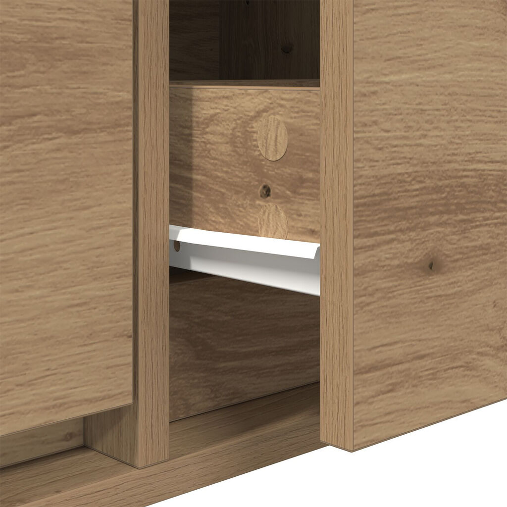 vidaXL Έπιπλο τηλεόρασης Artisan Oak 100x31x25,5 εκ Επεξεργασμένο ξύλο
