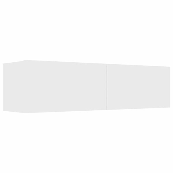vidaXL Έπιπλο Τηλεόρασης Λευκό 120 x 30 x 30 εκ. από από Επεξ. Ξύλο