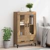 vidaXL Highboard Artisan Oak 69,5 x 31 x 115 &epsilon;&kappa;. &Epsilon;&pi;&epsilon;&xi;&epsilon;&rho;&gamma;&alpha;&sigma;&mu;έ&nu;&omicron; &xi;ύ&lambda;&omicron;