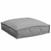 vidaXL Μαξιλάρι παλέτας για κάθισμα 2 pcs Γκρι 40 x 40 x 8 εκ.