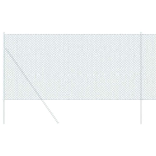 vidaXL Φράχτης Εξαγώνου Πράσινο 1.4 x 25 m Ατσάλι