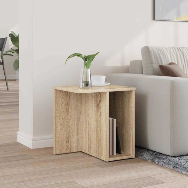 vidaXL End Table &Delta;&rho;ύ&sigmaf; Sonoma 37 x 32 x 40 &epsilon;&kappa; &Epsilon;&pi;&epsilon;&xi;&epsilon;&rho;&gamma;&alpha;&sigma;&mu;έ&nu;&omicron; &xi;ύ&lambda;&omicron;