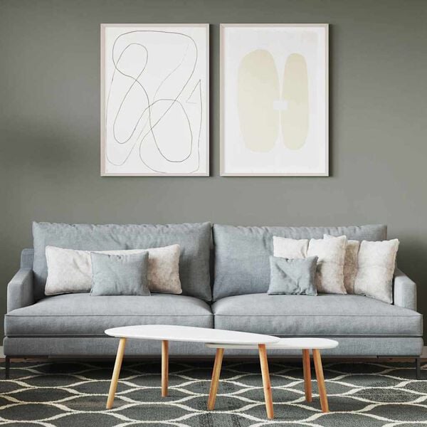 vidaXL Βαφή τοίχου Γκρι 16,5 x 16,5 x 15,9 εκ. Εκτύπωση τοίχου