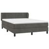 vidaXL &Kappa;&rho;&epsilon;&beta;ά&tau;&iota; Boxspring &mu;&epsilon; &Sigma;&tau;&rho;ώ&mu;&alpha; &Sigma;&kappa;&omicron;ύ&rho;&omicron; &Gamma;&kappa;&rho;&iota; 140x190 &epsilon;&kappa;. &Beta;&epsilon;&lambda;&omicron;ύ&delta;&iota;&nu;&omicron;