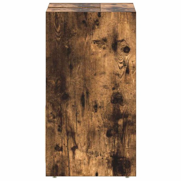 vidaXL Ντουλάπι Μπάνιου Καπνιστή Δρυς 60x33x61 εκ. Επεξεργασμένο Ξύλο