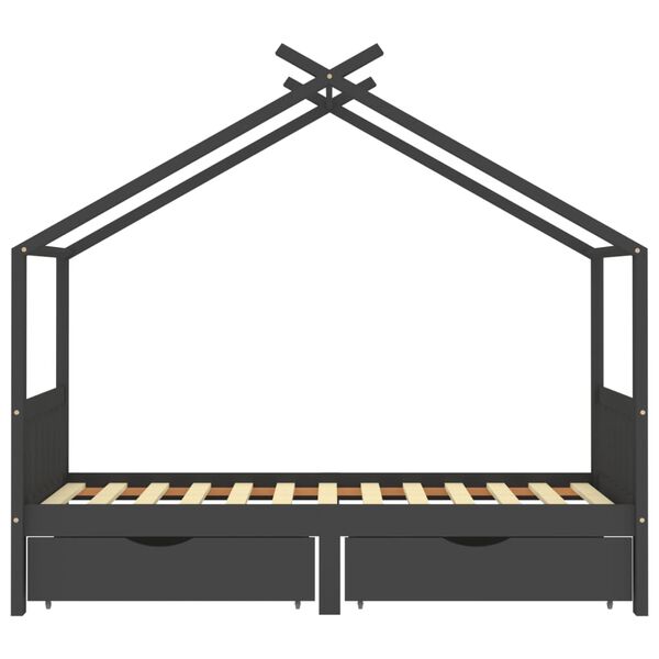 vidaXL &Pi;&lambda;&alpha;ί&sigma;&iota;&omicron; &Kappa;&rho;&epsilon;&beta;&alpha;&tau;&iota;&omicron;ύ &Pi;&alpha;&iota;&delta;. &Sigma;&kappa;. &Gamma;&kappa;&rho;&iota; 90x200&epsilon;&kappa; &alpha;&pi;ό &Pi;&epsilon;ύ&kappa;&omicron; & &Sigma;&upsilon;&rho;&tau;ά&rho;&iota;&alpha;