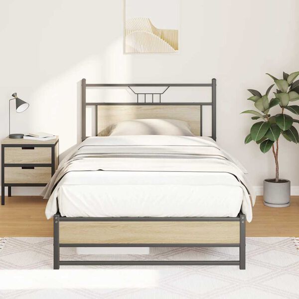 vidaXL &Pi;&lambda;&alpha;ί&sigma;&iota;&omicron; &Kappa;&rho;&epsilon;&beta;&alpha;&tau;&iota;&omicron;ύ &Chi;&omega;&rho;. &Sigma;&tau;&rho;ώ&mu;&alpha; Sonoma &Delta;&rho;&upsilon;&sigmaf; 100x190 &epsilon;&kappa; &Epsilon;&pi;. &Xi;ύ&lambda;&omicron;