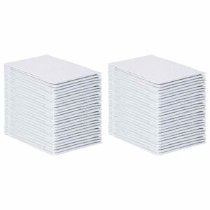 vidaXL Πατάκι Εκπαίδευσης Κατοικιδίου Μονόχρωμο 50 pcs 90 x 60 cm