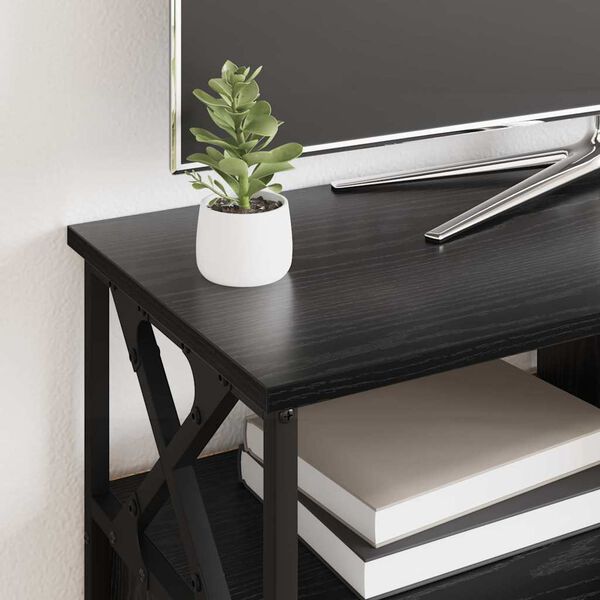 vidaXL &Nu;&tau;&omicron;&upsilon;&lambda;ά&pi;&iota; TV &mu;&epsilon; &sigma;&upsilon;&rho;&tau;ά&rho;&iota; &Mu;&alpha;ύ&rho;&eta; &Omicron;&xi;&upsilon;ά 90 x 33 x 45 &epsilon;&kappa;