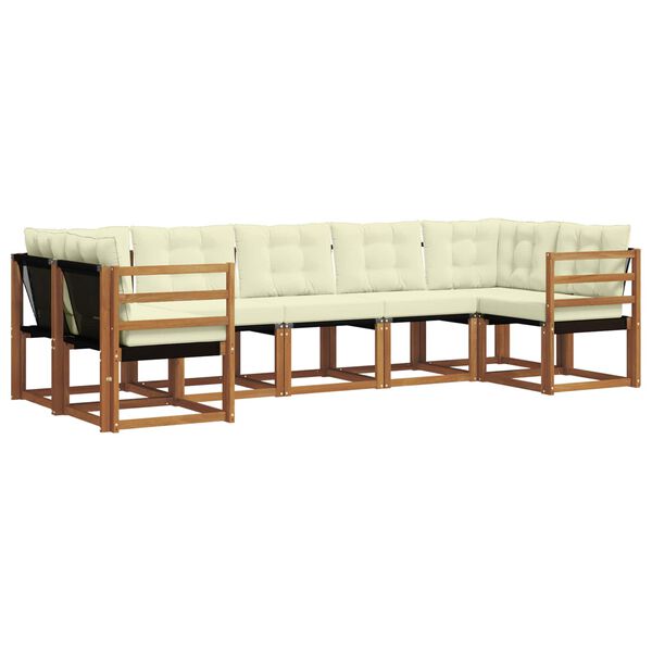 vidaXL &Sigma;&epsilon;&iota;&rho;ά &Kappa;&alpha;&nu;&alpha;&pi;έ &Epsilon;&xi;&omega;&tau;&epsilon;&rho;&iota;&kappa;&omicron;ύ 7 pcs &Phi;&upsilon;&sigma;&iota;&kappa;ό &kappa;&alpha;&iota; &Alpha;&nu;&omicron;&iota;&chi;&tau;ό &Gamma;&kappa;&rho;&iota;