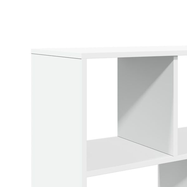 vidaXL Βιβλιοθήκη Λευκή 100x33x156,5 εκ. από Επεξεργασμένο Ξύλο