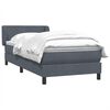 vidaXL &Kappa;&rho;&epsilon;&beta;ά&tau;&iota; Boxspring &mu;&epsilon; &Sigma;&tau;&rho;ώ&mu;&alpha; &Sigma;&kappa;&omicron;ύ&rho;&omicron; &Gamma;&kappa;&rho;&iota; 90x220 &epsilon;&kappa;. &Beta;&epsilon;&lambda;&omicron;ύ&delta;&iota;&nu;&omicron;