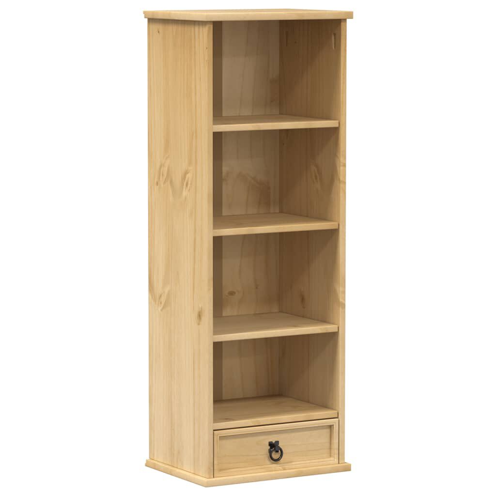 vidaXL Έπιπλο για CD Corona 40x30x110 εκ. από Μασίφ Ξύλο Πεύκου