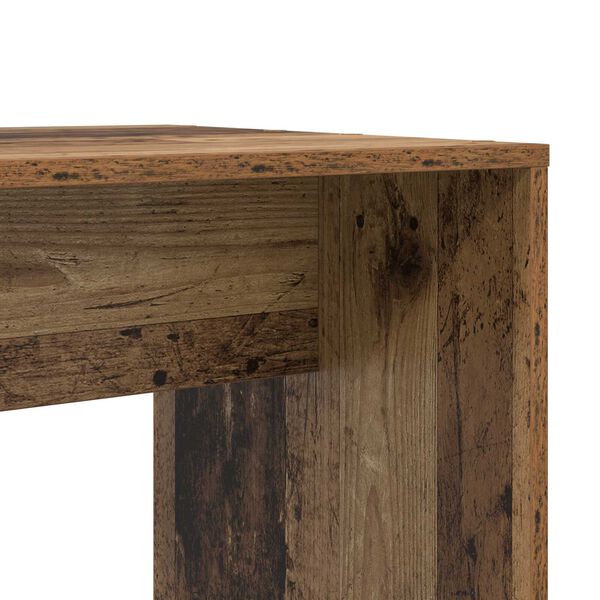 vidaXL Γραφείο Παλιό ξύλο 138.5 x 55 x 143 εκ Επεξεργασμένο ξύλο