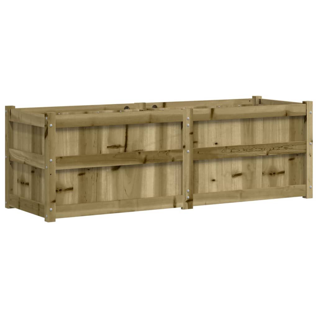 vidaXL Ζαρντινιέρα 150 x 50 x 50 εκ. από Εμποτισμένο Ξύλο Πεύκου