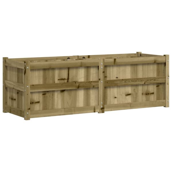 vidaXL Ζαρντινιέρα 150 x 50 x 50 εκ. από Εμποτισμένο Ξύλο Πεύκου