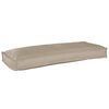 vidaXL Σετ Μαξιλαριών Πάγου 2 pcs Taupe 100 x 40 x 8 εκ Ύφασμα Oxford