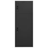 vidaXL Ντουλάπα για Σέλα Ανθρακί 53 x 53 x 140 εκ. Ατσάλινη