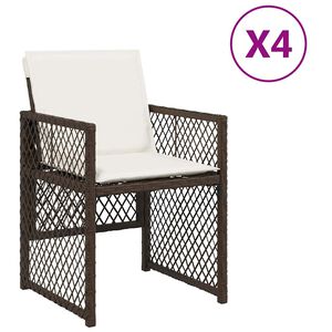 vidaXL &Kappa;&alpha;&rho;έ&kappa;&lambda;&epsilon;&sigmaf; &Kappa;ή&pi;&omicron;&upsilon; 4 &tau;&epsilon;&mu;. &Kappa;&alpha;&phi;έ &Sigma;&upsilon;&nu;&theta;. &Rho;&alpha;&tau;ά&nu; &Mu;&alpha;&xi;&iota;&lambda;ά&rho;&iota;&alpha;