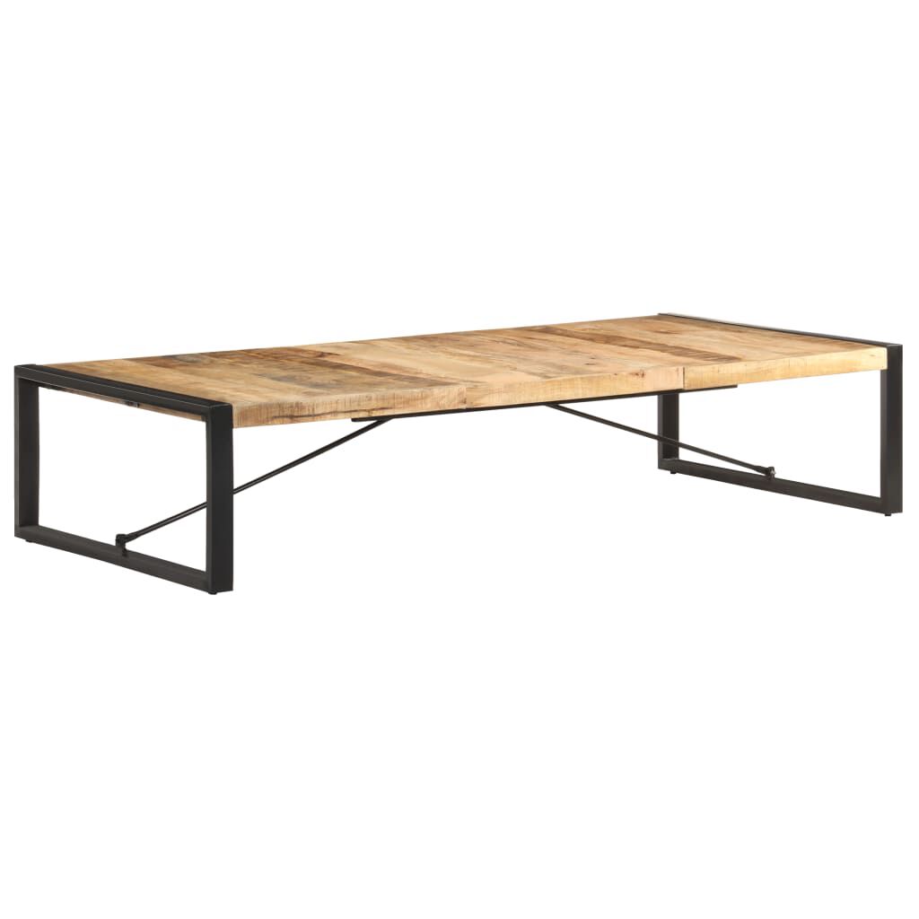 vidaXL Τραπεζάκι Σαλονιού 180 x 90 x 40 εκ. Ακατέργαστο Ξύλο Μάνγκο