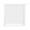 vidaXL Κουνουπιέρα Κρεμαστή 156 Λευκή 220x200x210 εκ. από Δίχτυ