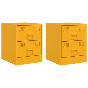 vidaXL &Kappa;&omicron;&mu;&omicron;&delta;ί&nu;&alpha; 2 &tau;&epsilon;&mu;. &Kappa;ί&tau;&rho;&iota;&nu;&omicron; 34,5 x 39 x 44 &epsilon;&kappa;. &alpha;&pi;ό &Chi;ά&lambda;&upsilon;&beta;&alpha;
