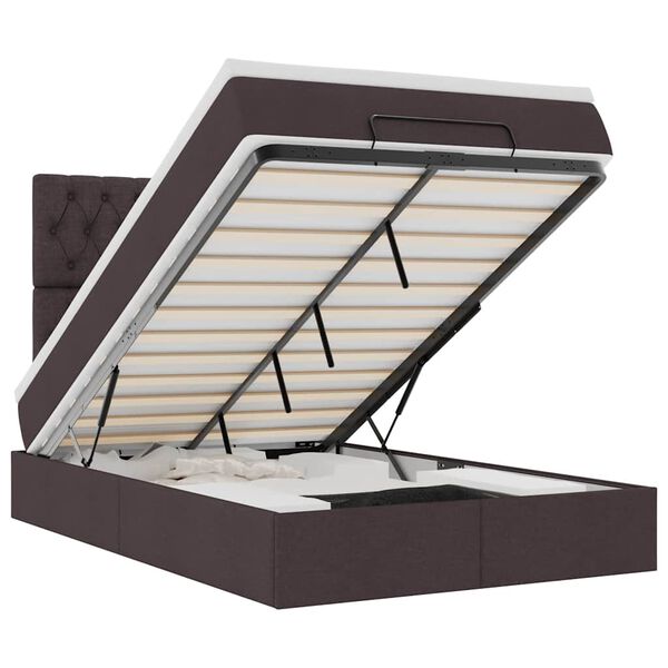 vidaXL &Omicron;&theta;&omega;&mu;&alpha;&nu;&iota;&kappa;ό &kappa;&rho;&epsilon;&beta;ά&tau;&iota; &mu;&epsilon; &sigma;&tau;&rho;ώ&mu;&alpha; &Sigma;&kappa;&omicron;ύ&rho;&omicron; &kappa;&alpha;&phi;έ 120x190 cm Ύ&phi;&alpha;&sigma;&mu;&alpha;