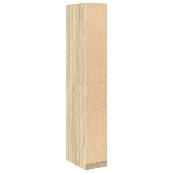vidaXL Ντουλάπα Sonoma Δρυς 30x50x200 εκ. από Επεξεργασμένο Ξύλο