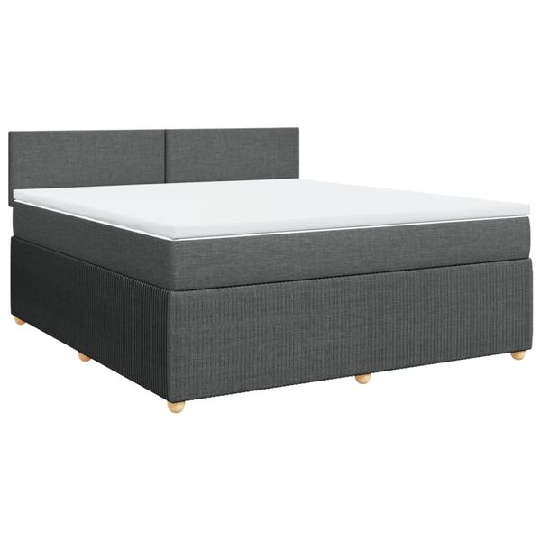 vidaXL &Kappa;&rho;&epsilon;&beta;ά&tau;&iota; Boxspring &mu;&epsilon; &Sigma;&tau;&rho;ώ&mu;&alpha; &Sigma;&kappa;&omicron;ύ&rho;&omicron; &Gamma;&kappa;&rho;&iota; 180x200 &epsilon;&kappa; &Upsilon;&phi;&alpha;&sigma;&mu;ά&tau;&iota;&nu;