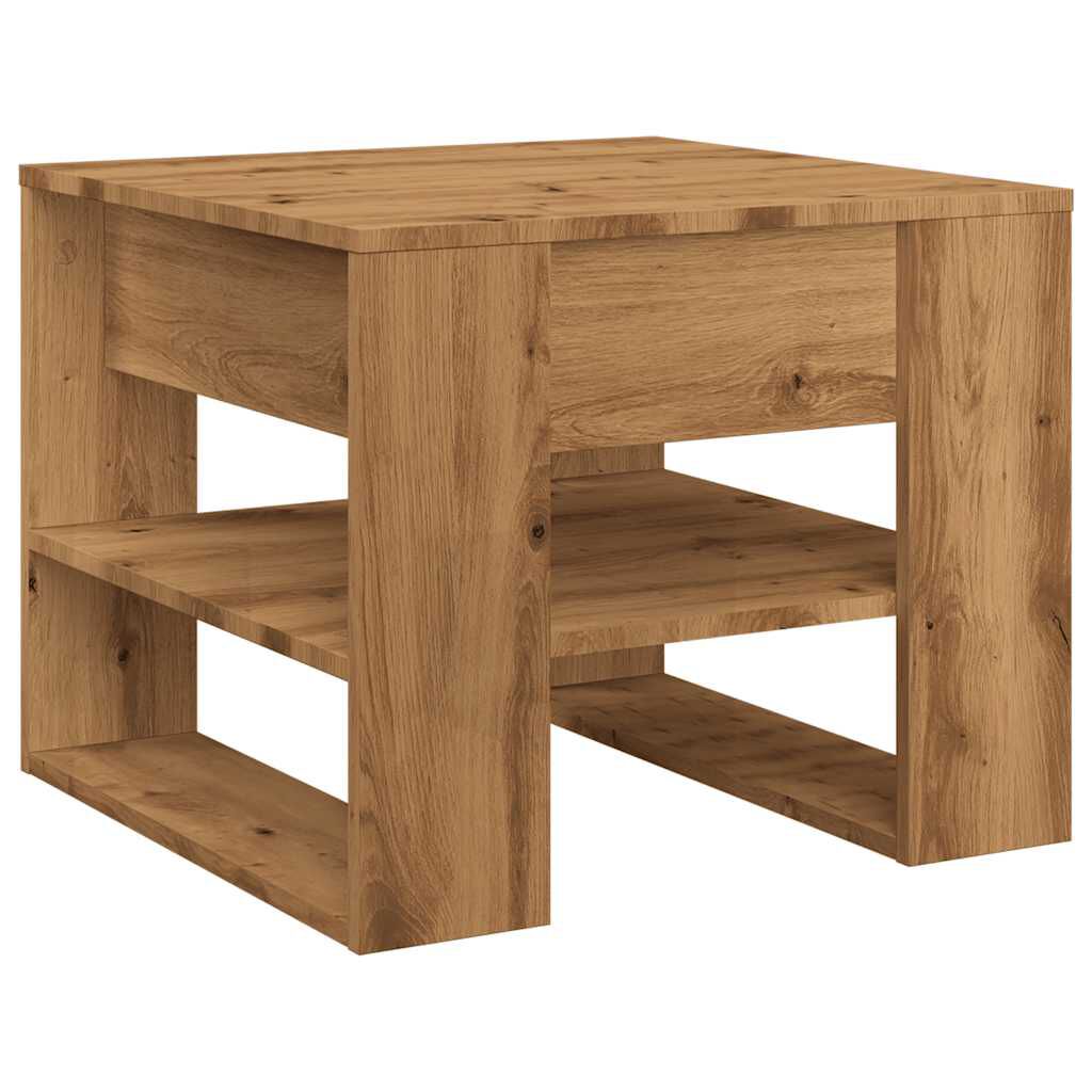 vidaXL Τραπεζάκι σαλονιού Artisan Oak 55,5x55x45cm Κατασκευασμένο ξύλο