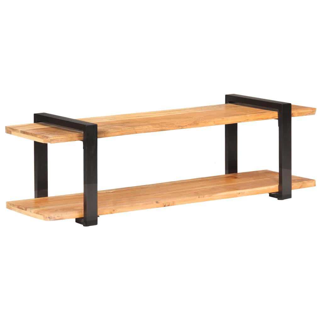 vidaXL Έπιπλο Τηλεόρασης 130 x 40 x 40 εκ. από Μασίφ Ξύλο Ακακίας