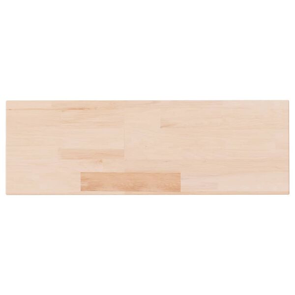vidaXL Ράφι 60x20x4 εκ. από Ακατέργαστο Μασίφ Ξύλο Δρυός