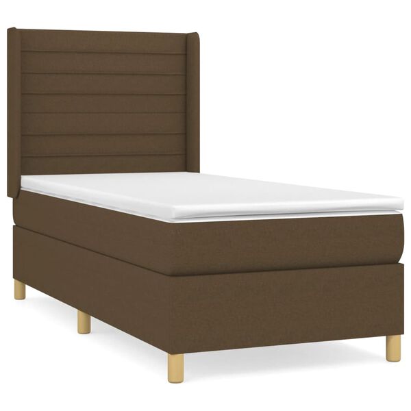 vidaXL &Kappa;&rho;&epsilon;&beta;ά&tau;&iota; Boxspring &mu;&epsilon; &Sigma;&tau;&rho;ώ&mu;&alpha; &Sigma;&kappa;&omicron;ύ&rho;&omicron; &Kappa;&alpha;&phi;έ 90x200 &epsilon;&kappa;. &Upsilon;&phi;&alpha;&sigma;&mu;ά&tau;&iota;&nu;&omicron;