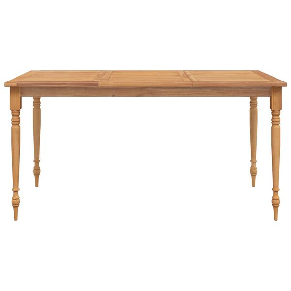 vidaXL Τραπέζι Batavia 150 x 90 x 75 εκ. από Μασίφ Ξύλο Teak