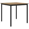 vidaXL &Tau;&rho;&alpha;&pi;&epsilon;&zeta;&alpha;&rho;ί&epsilon;&sigmaf; 80 x 80 x 75 cm &Epsilon;&pi;&epsilon;&xi;&epsilon;&rho;&gamma;&alpha;&sigma;&mu;έ&nu;&omicron; &Xi;ύ&lambda;&omicron; Artisan &Delta;&rho;&upsilon;&sigmaf;