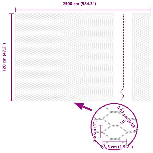 vidaXL Σέτ Περίφραξης Σετ 2 Πράσινο Ατσάλι, PVC 25 x 1.2 μ Ανθεκτικό