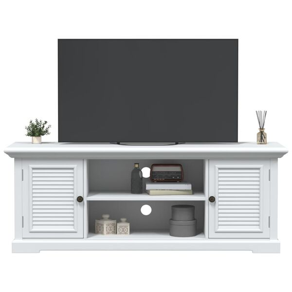 vidaXL Έπιπλο Τηλεόρασης Λευκό 110x30x41 εκ. από Επεξεργασμένο Ξύλο