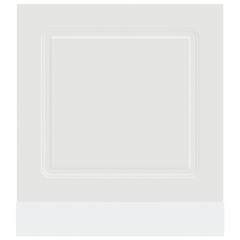 vidaXL Πίνακας πλυντηρίου πιάτων "Kalmar" Λευκό 60x1,5x67 cm
