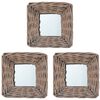 vidaXL &Kappa;&alpha;&theta;&rho;έ&phi;&tau;&epsilon;&sigmaf; 3 &tau;&epsilon;&mu;. 15 x 15 &epsilon;&kappa;. &alpha;&pi;ό Wicker