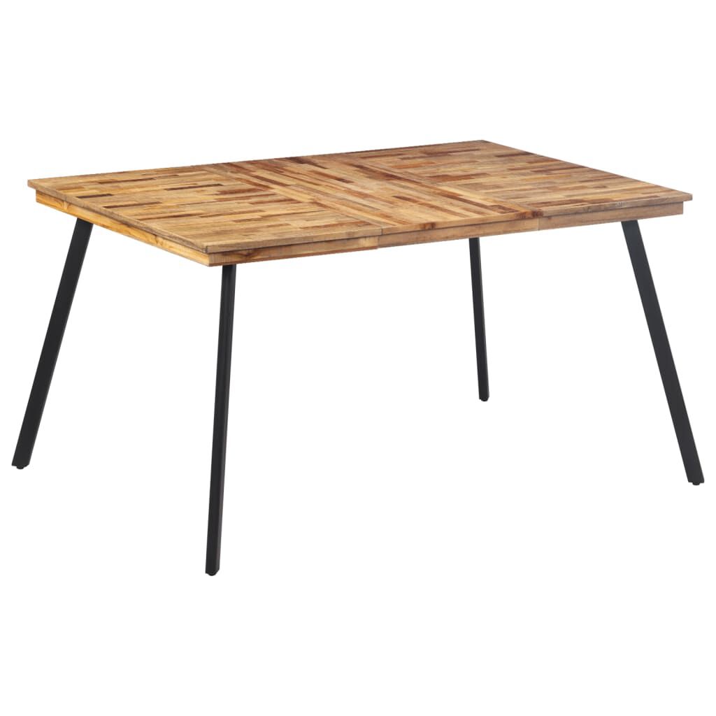 vidaXL Τραπεζαρία 148 x 97 x 76 εκ. από Μασίφ Ξύλο Teak