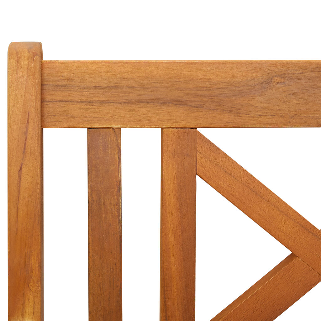 vidaXL Παγκάκι Κήπου 220x56x90 εκ. Μασίφ ξύλο ακακίας